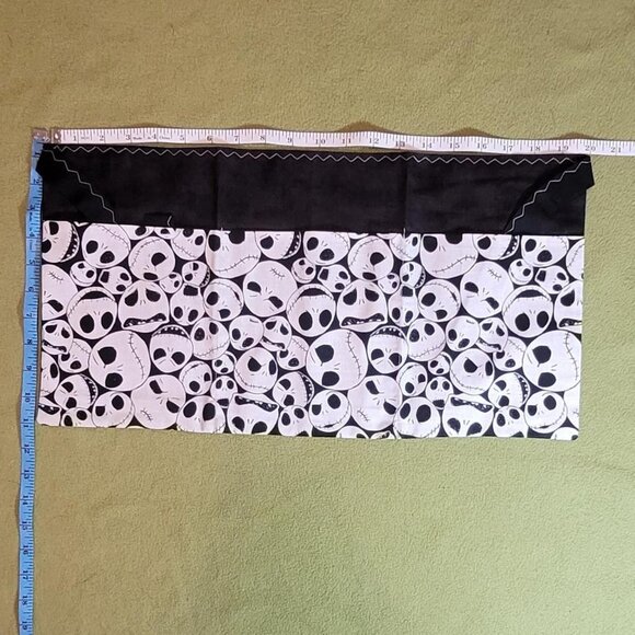 Artisan Crafted Other - Black and white Nightmare Before Christmas kitchen 3 pocket waitress apron